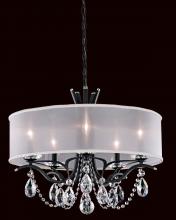 Schonbek 1870 VA8305N-48R1 - Vesca 5 Light 120V Chandelier in Antique Silver with Radiance Crystal