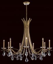 Schonbek 1870 VA8339N-06R - Vesca 9 Light 120V Chandelier in White with Clear Radiance Crystal