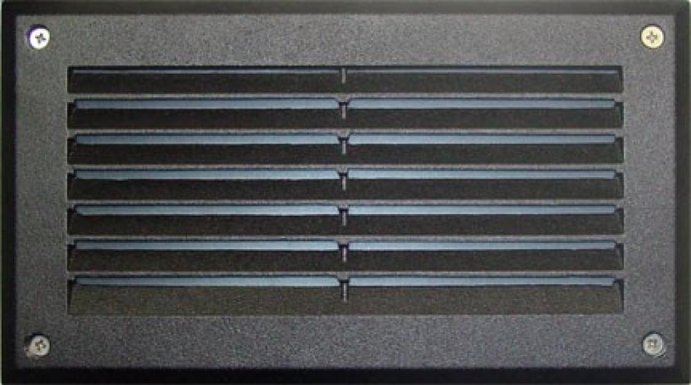 STEP LIGHT LOUVERED DOWN INCAND 120V