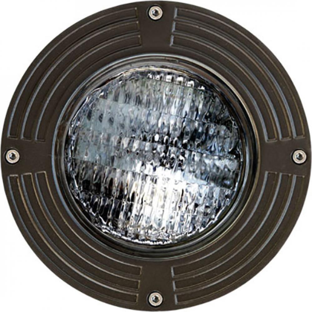 FIBERGLASS WELL LIGHT W/O GRILL 4W LED PAR36 12V