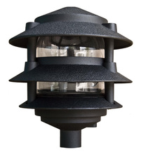 Dabmar D5000-LED4-B - PAGODA FIX 3  TIER 6" TOP 1/2" BASE 4W LED 120V