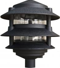 Dabmar D5302-B - PAGODA FIX 3 TIER 10"TOP 1/2"BASE 13W DL-S13-GU24 120V