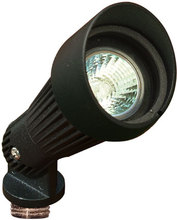 Dabmar LV203-B - HOODED MINI SPOT LIGHT 20W MR16 12V