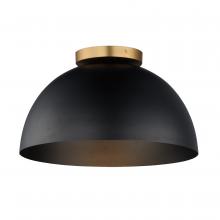 Maxim 10029BKNAB - Thelonious-Flush Mount