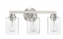 Craftmade 50503-BNK - Bolden 3 Light Vanity in Brushed Polished Nickel