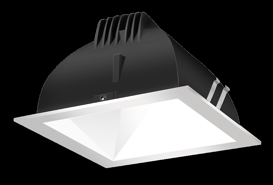 RECESSED DOWNLIGHTS 12 LUMENS NDLED4SD 4 INCH SQUARE UNIVERSAL DIMMING 50 DEGREE BEAM SPREAD 3000K