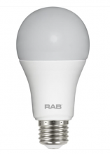 RAB Lighting A19-13-E26-830-DIM - A LINE BULBS 1100 LUMENS LED A19 13.5W 75EQ E26 CRI80 3000K DIMMABLE