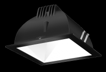 RAB Lighting NDLED4SD-50Y-W-B - RECESSED DOWNLIGHTS 12 LUMENS NDLED4SD 4 INCH SQUARE UNIVERSAL DIMMING 50 DEGREE BEAM SPREAD 3000K