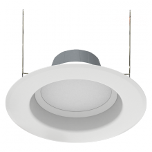 RAB Lighting R6R8950120WS - RETROFIT DOWNLIGHTS 738 LUMENS RETROFIT DOWNLIGHT 8W 6 INCHES ROUND 90CRI 5000K 120V WHITE SMOOTH