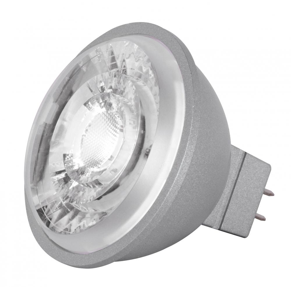 8W; LED MR16; 5000K; 15 deg. beam spread; GU5.3 base; 12 Volt AC/DC