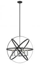 Z-Lite 463-24HBK-CH - 6 Light Chandelier