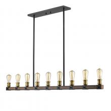 Z-Lite 472-9L-RM - 9 Light Linear Chandelier