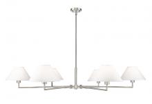 Z-Lite 744-63R-BN - 6 Light Chandelier