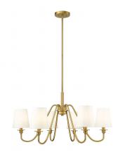 Z-Lite 7509-6-32MGLD - 6 Light Chandelier