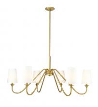 Z-Lite 7509-6-46MGLD - 6 Light Chandelier