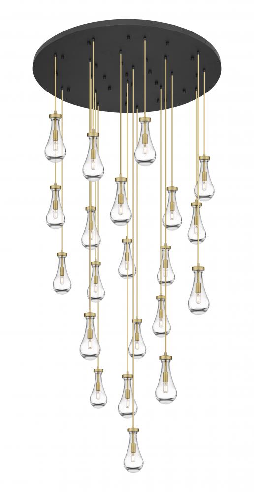 Owego - 21 Light - 48 inch - Brushed Brass - Multi Pendant