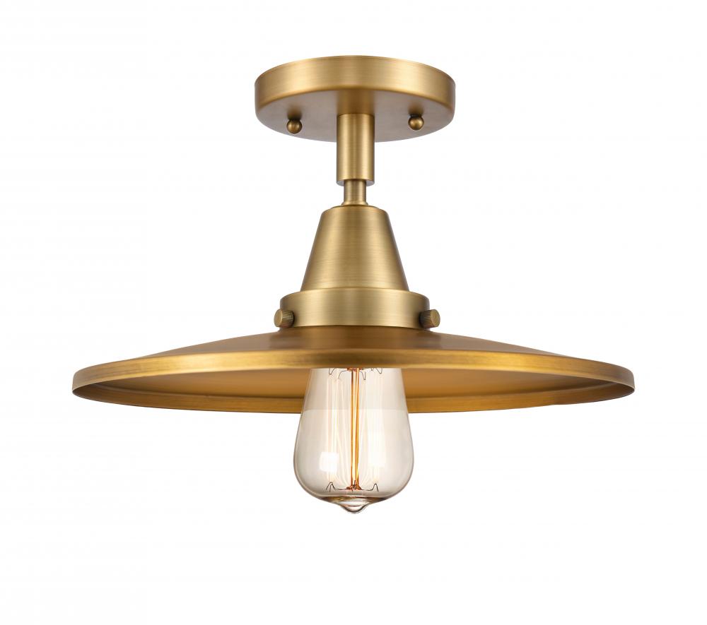 Appalachian - 1 Light - 12 inch - Brushed Brass - Flush Mount