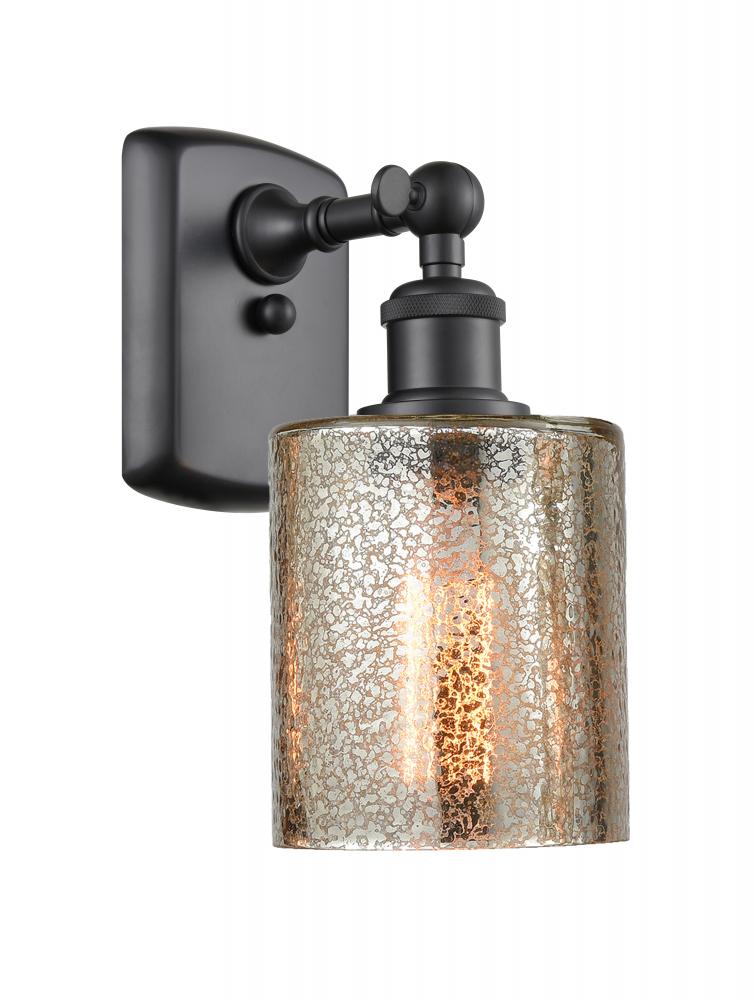 Cobbleskill - 1 Light - 5 inch - Matte Black - Sconce