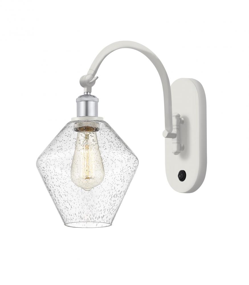 Cindyrella - 1 Light - 8 inch - White Polished Chrome - Sconce