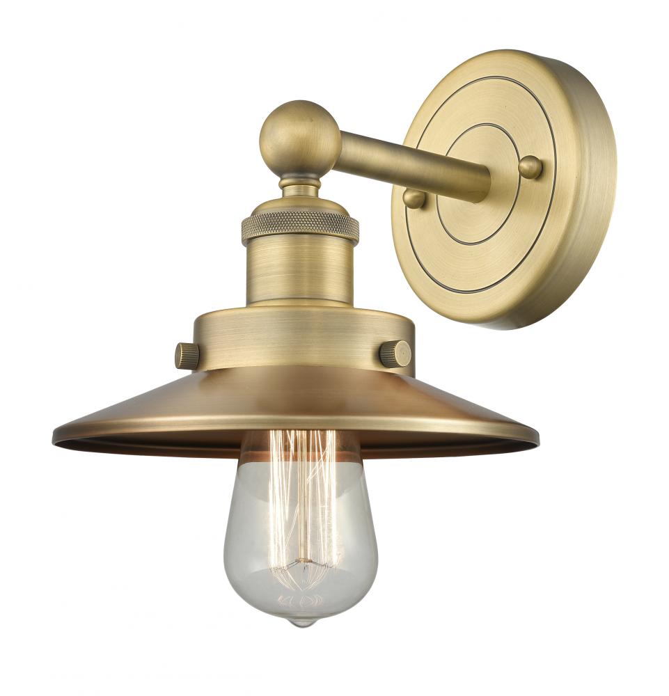 Edison - 1 Light - 8 inch - Brushed Brass - Sconce