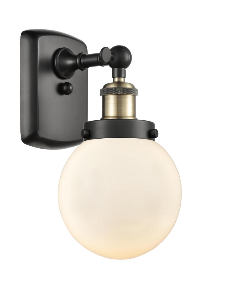 Beacon - 1 Light - 6 inch - Black Antique Brass - Sconce