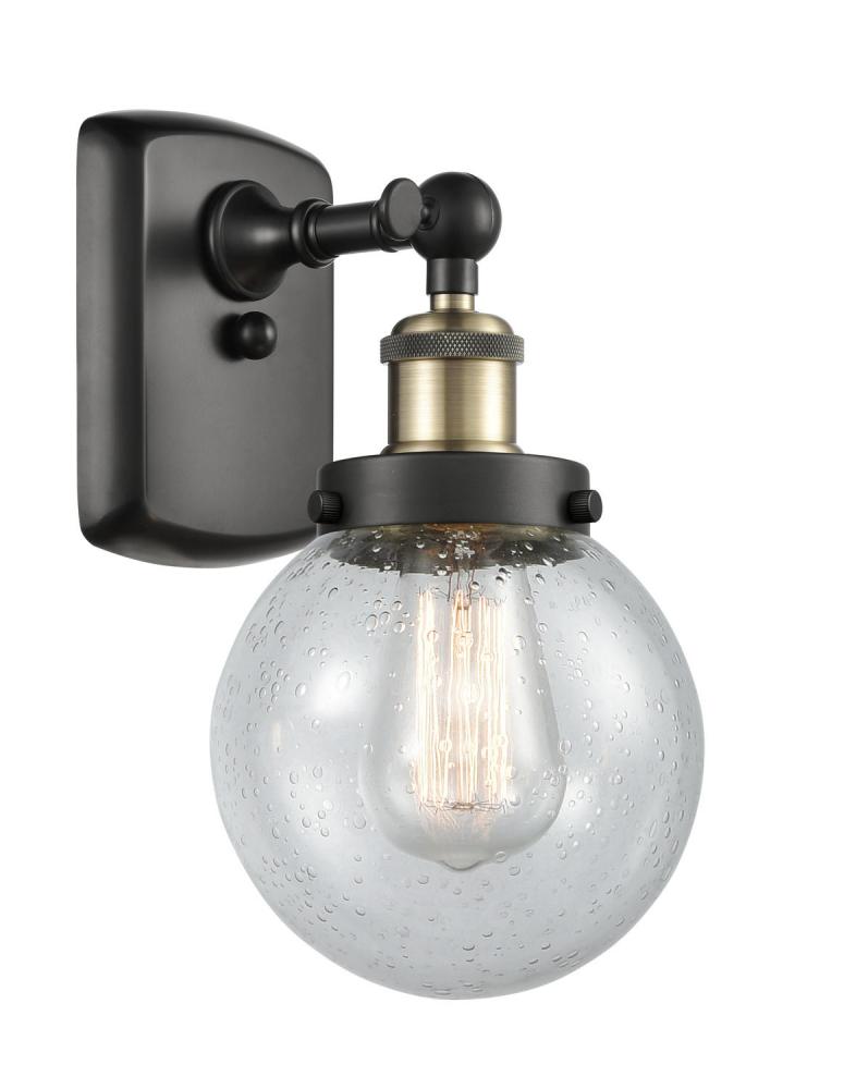 Beacon - 1 Light - 6 inch - Black Antique Brass - Sconce