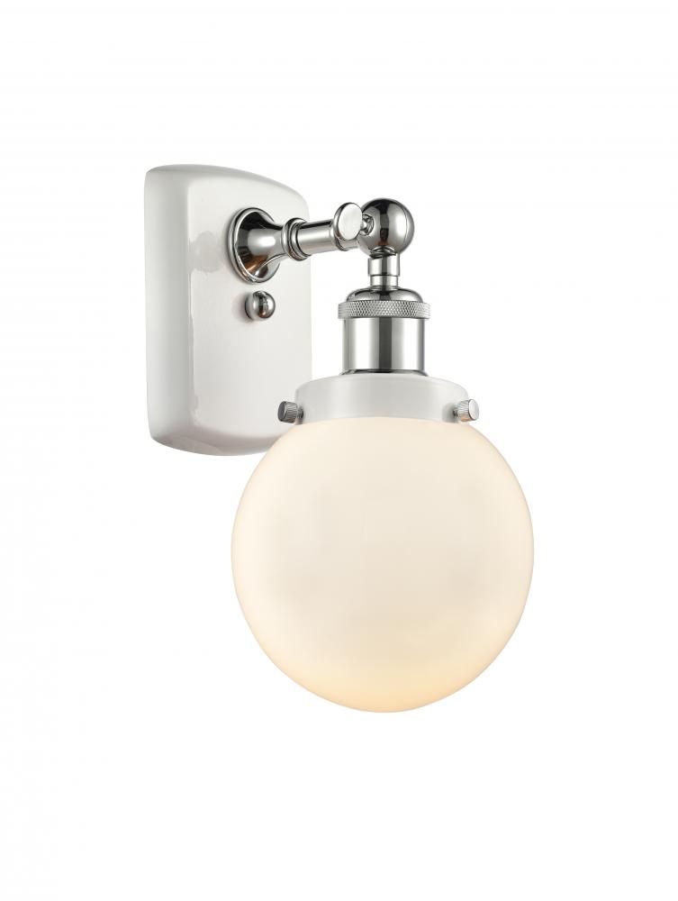 Beacon - 1 Light - 6 inch - White Polished Chrome - Sconce