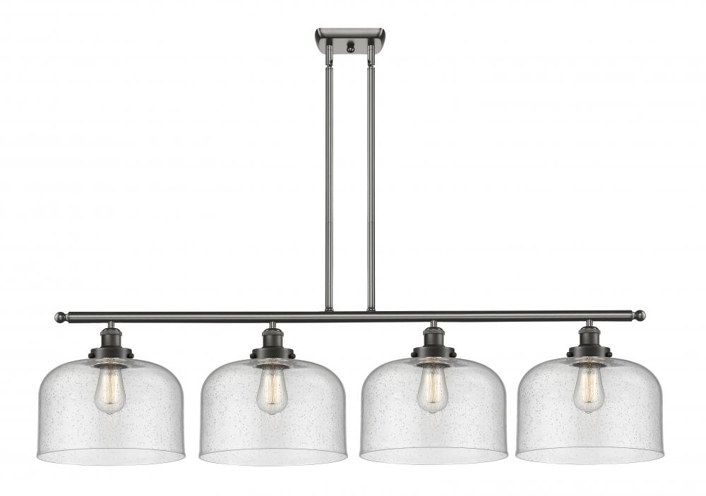 Bell - 4 Light - 48 inch - Oil Rubbed Bronze - Stem Hung - Island Light