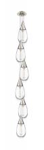 Innovations Lighting 106-450-1P-SN-G450-6CL - Malone - 6 Light - 8 inch - Brushed Satin Nickel - Multi Pendant