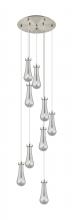 Innovations Lighting 119-451-1P-SN-G451-4SM - Owego - 9 Light - 19 inch - Brushed Satin Nickel - Multi Pendant