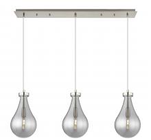 Innovations Lighting 123-451-1P-SN-G451-7SM - Owego - 3 Light - 37 inch - Brushed Satin Nickel - Linear Pendant