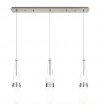 Innovations Lighting 123-452-1P-SN-G452-4GWH - Milan - 3 Light - 36 inch - Brushed Satin Nickel - Linear Pendant