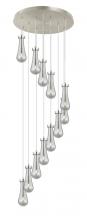 Innovations Lighting 126-451-1P-SN-G451-4SM - Owego - 12 Light - 24 inch - Brushed Satin Nickel - Multi Pendant