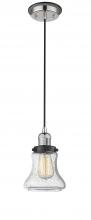 Innovations Lighting 201CBP-PNBK-G194 - Bellmont - 1 Light - 6 inch - Polished Nickel - Cord hung - Mini Pendant