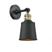 Innovations Lighting 203SW-BAB-M9-BAB - Addison Sconce With Switch