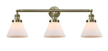 Innovations Lighting 205-AB-G41 - Cone - 3 Light - 32 inch - Antique Brass - Bath Vanity Light