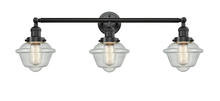 Innovations Lighting 205-OB-G534 - Oxford - 3 Light - 34 inch - Oil Rubbed Bronze - Bath Vanity Light