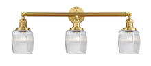 Innovations Lighting 205-SG-G302-LED - Colton - 3 Light - 32 inch - Satin Gold - Bath Vanity Light