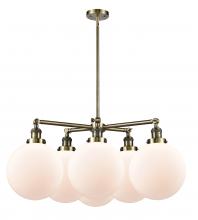 Innovations Lighting 207-6CR-AB-G201-10 - Beacon Chandelier