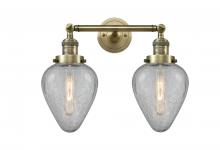 Innovations Lighting 208-AB-G165 - Geneseo - 2 Light - 17 inch - Antique Brass - Bath Vanity Light