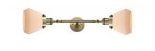 Innovations Lighting 208L-AB-G171 - Fulton - 2 Light - 7 inch - Antique Brass - Bath Vanity Light