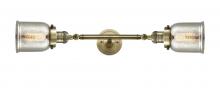 Innovations Lighting 208L-AB-G58 - Bell - 2 Light - 5 inch - Antique Brass - Bath Vanity Light