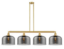 Innovations Lighting 214-SG-G73-L-LED - Bell - 4 Light - 54 inch - Satin Gold - Stem Hung - Island Light