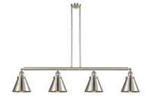 Innovations Lighting 214-SN-M13-SN-LED - Appalachian - 4 Light - 52 inch - Brushed Satin Nickel - Stem Hung - Island Light