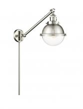 Innovations Lighting 237-SN-HFS-62-SN-LED - Hampden - 1 Light - 7 inch - Brushed Satin Nickel - Swing Arm