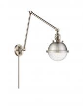 Innovations Lighting 238-SN-HFS-64-SN - Hampden - 1 Light - 7 inch - Brushed Satin Nickel - Swing Arm