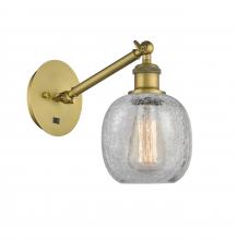 Innovations Lighting 317-1W-BB-G105-LED - Belfast - 1 Light - 6 inch - Brushed Brass - Sconce