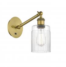 Innovations Lighting 317-1W-BB-G342-LED - Hadley - 1 Light - 5 inch - Brushed Brass - Sconce