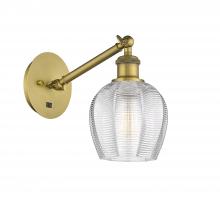 Innovations Lighting 317-1W-BB-G462-6-LED - Norfolk - 1 Light - 6 inch - Brushed Brass - Sconce