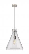 Innovations Lighting 410-1PL-SN-G411-14SDY - Newton Cone - 1 Light - 14 inch - Satin Nickel - Cord hung - Pendant